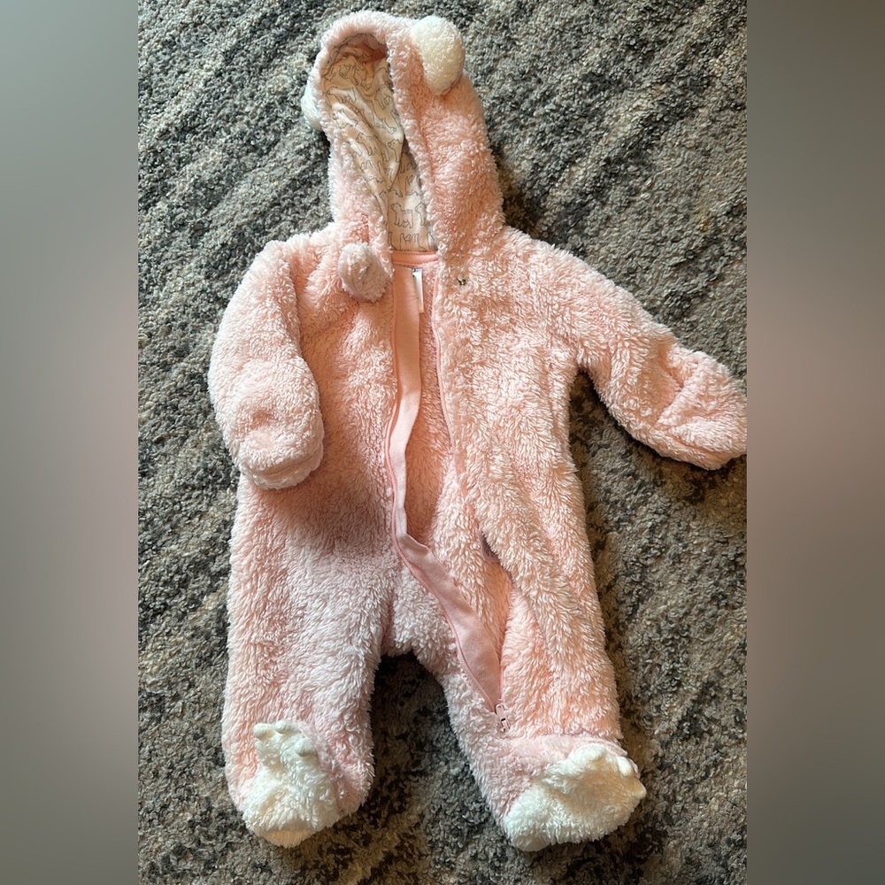 Carters newborn fuzzy outfit